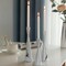 Marble Resin Candle Holders - Set of 3 Exquisite Decorative Taper Candlesticks for Luxurious Home Decor, Elegant Dining Table Centerpieces, Stylish Interior Accents, and Exclusive Event Illumination
